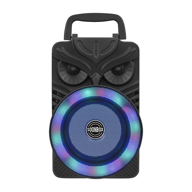 Jusqu'à 60 % de Réduction SEMPAI Nouvelles Lumières Colorées, Haut-Parleur Bluetooth, Système Audio Portable en Forme de Hibou, Carte USB, Mini Système Audio Économies d'Été Saint-Valentin