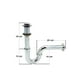 thumbnail image 3 of Cespol Desagüe Para Lavabo Alfa Cromado de Acero Inoxidable Con PopUp, 3 of 4