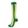 thumbnail image 4 of Langgg Bas de Compression 20-30 mmHg Longueur Genou Bas de Sport pour Course Cyclisme Unisexe, Vert Jaune, G/TG, 4 of 6