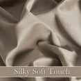 thumbnail image 6 of Bedroom Curtains Heavy Velvet, Room Darkening Privacy Window Curtains, Soft Durable Velvet Backdrops for Sliding Door Living Room, Taupe, W52 x L96 inches, 2 Panels Set, 6 of 7