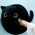thumbnail image 2 of 40cm Talla Grande Almohada De Gato De Felpa Muñeca Negro Lindo Juguete De Bebé Juguetes De Dinosaurio Peluche Lego Pop It Suave Animal Sotong Gao Jinjia unisex, 2 of 2