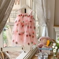 thumbnail image 2 of Baby Girls Summer Dress Sleeveless Strap Strawberry Print Dresses for Kids Little Girl Casual Daily Clothes, 2 of 6