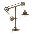 thumbnail image 1 of Henn&Hart Lampe de Table en Laiton Brossé de 29 Po, 1 of 10