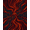 Red Orange Black, Pattern 1, variant on ODIKA Volcano Blazing Deep Volcanic Crevice Spiral Energy Radiating for Home Office, Gaming Room, Under Desk, Non-Slip Chair-Friendly