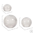 thumbnail image 2 of Evergreen LED Glass Cubes and Spheres Towers, Set of 3, 2 of 7