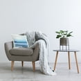 thumbnail image 3 of Stupell Industries Abstract Blue Landscape Decorative Printed Throw Pillow, 18 x 18, 3 of 5