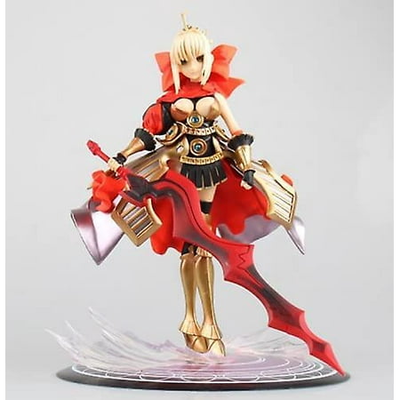 Flare Fate/Extra CCC Saber Shinku No Gendai Isho PVC Figure - 10 Inch Tall Anime Collectible