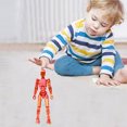 thumbnail image 3 of Robot móvil multiarticulado Lucky-13 impreso en 3D, Robot cambiaformas móvil, juguete mecánico de cuerpo completo para niños y adultos, 3 of 5