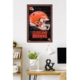 thumbnail image 3 of Casque NFL Cleveland Browns - Neon 24, 3 of 4