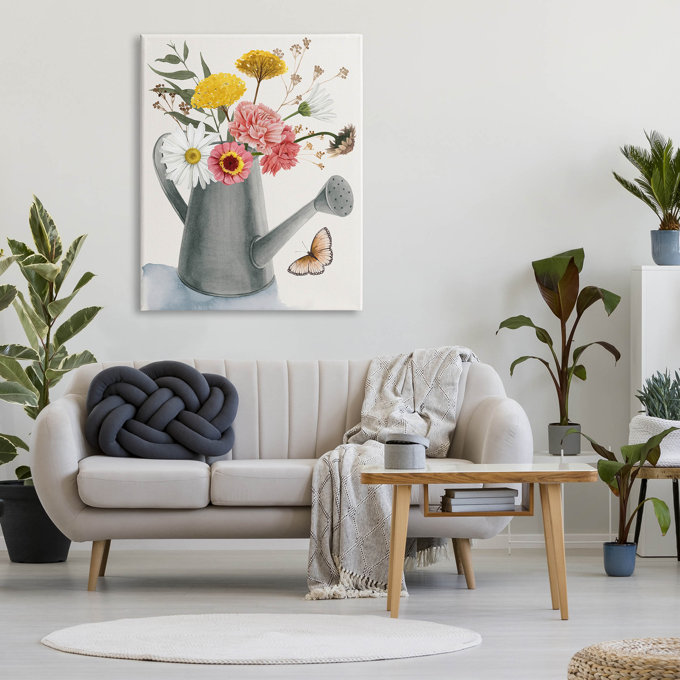 Stupell Industries Mixed Wildflower Arrangement Gardening Painting Gallery Wrapped Canvas Print Wall Art, Design by Grace Popp