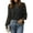 Black, variant on Zeagoo Lace Long Sleeve Top Womens Puffy Sleeve Dressy Casual Shirts Sexy Going Out Date Night Blouses