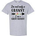 thumbnail image 3 of Inktastic I'm Not Only a Granny I'm a Great Granny with Flowers T-Shirt, 3 of 5