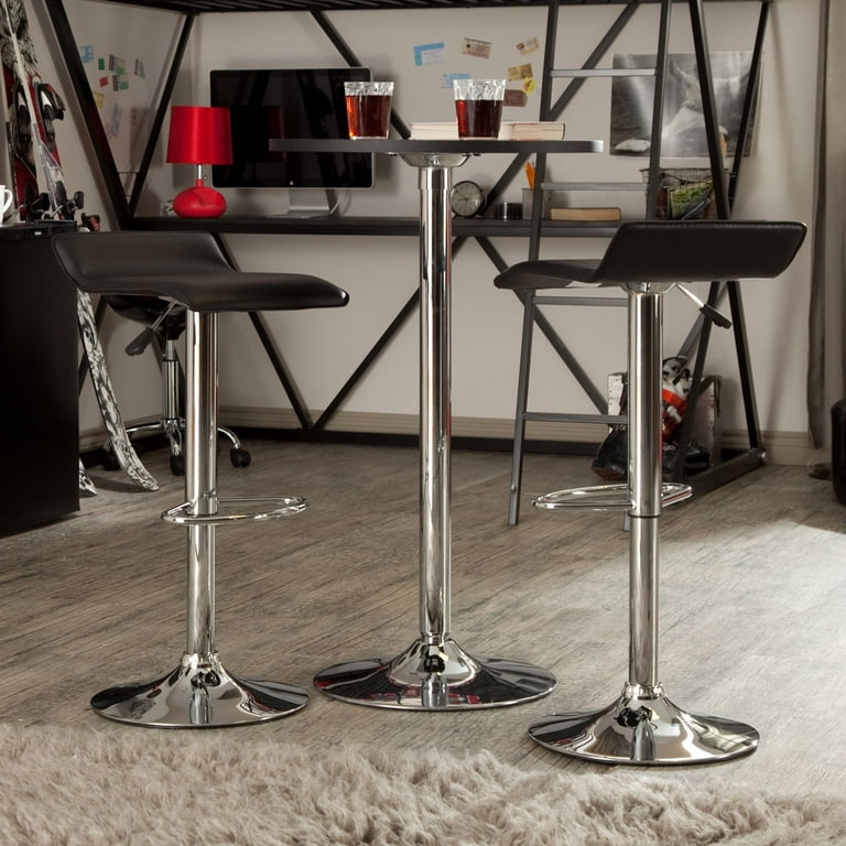 Winsome wood 3pc set black table discount