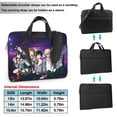 thumbnail image 2 of My Hero Academia Laptop Bag Shoulder Portable Laptop Case Sleeve Chromebook Notebook Messenger Briefcase Adjustable Handbag For Women & Men, 2 of 8