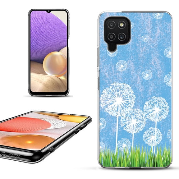 Slim-Fit Lightweight Protective Phone Case for Samsung Galaxy A42 5G, by OneToughShield ® - Dandelion Sky