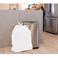 thumbnail image 3 of Spartano White Garbage Bags 500 Count, Multipurpose Trash Bags for Home & Office, Size (24 x 22 Inch), 3 of 6