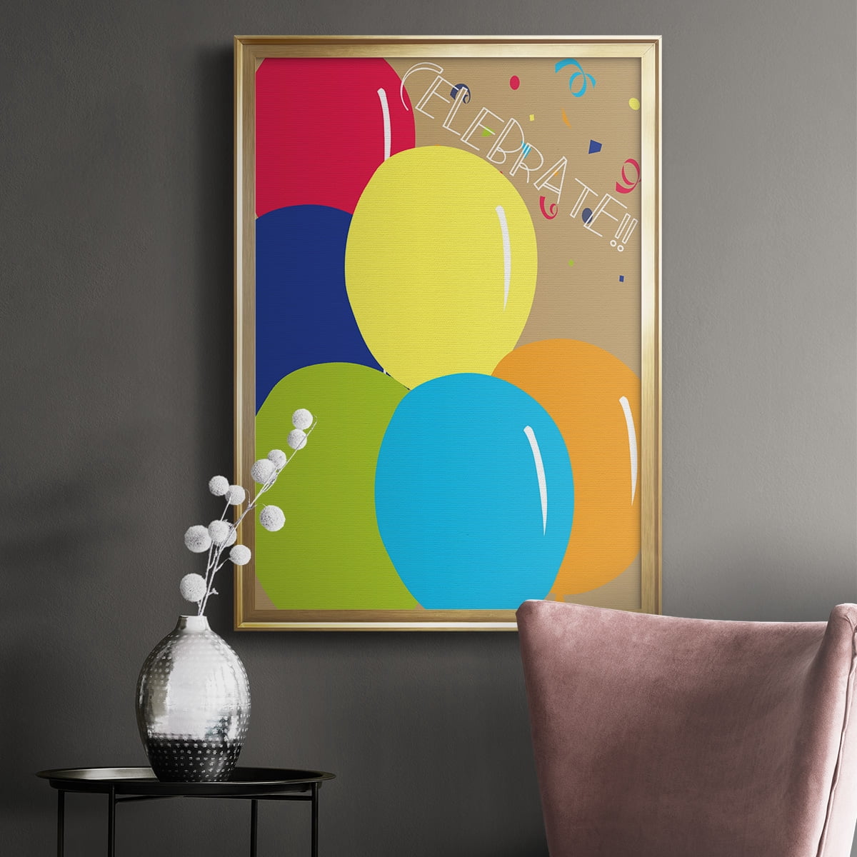 Celebrate Premium Framed Print - Ready to Hang