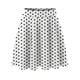 thumbnail image 1 of Minifalda clásica con cintura elástica para mujer: falda elegante y casual de corte A, 95 % poliéster, tallas reales, para todas las estaciones - S-XXL, 1 of 6