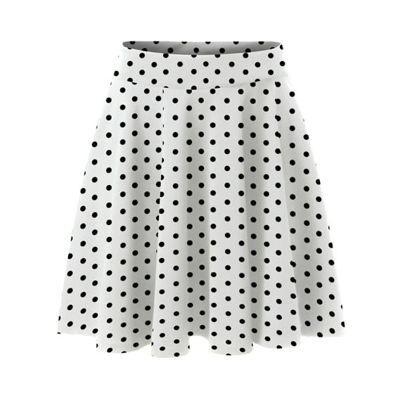Skorts Skirts for Women Dressy Womens Classic Daily Elegant Casual Mini Skirt Elastic Waist Skirt