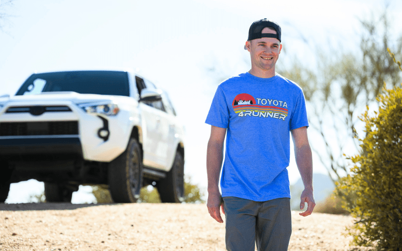 Toyota 4Runner T-shirt-Toyota Off Road Lifestyle Apparel