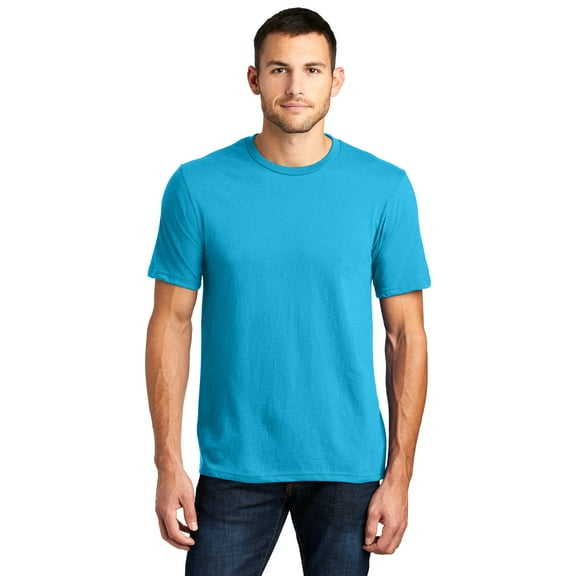 District Young Mens Very Important Tee-XS (Light Turquoise)