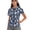Sea Turtle Pattern, variant on Whosucclay Butterfly Pattern 1/4 Zip Polo Shirts, Polyester Tennis Shirts Half-Zip Moisture Wicking Golf Polo Tops for Bowling Shopping Hiking Size X-Small