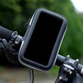 thumbnail image 4 of EeaseMX 1 juego de funda impermeable para teléfono móvil de motocicleta (negro), 4 of 7
