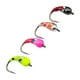 thumbnail image 5 of 4 para pesca en hielo con caja de almacenamiento, tamaño 10, con anzuelo que se hunde, señuelos para pesca con mosca para perca, trucha, pargo,, 5 of 8