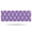Purple and White Checkered Pattern, variant on Blue and White Checkered Pattern Non Slip Microfiber Bathroom Rugs, Soft Rubber Backing Bath Mats for Bathroom Floor Tub and Shower,17"x27"