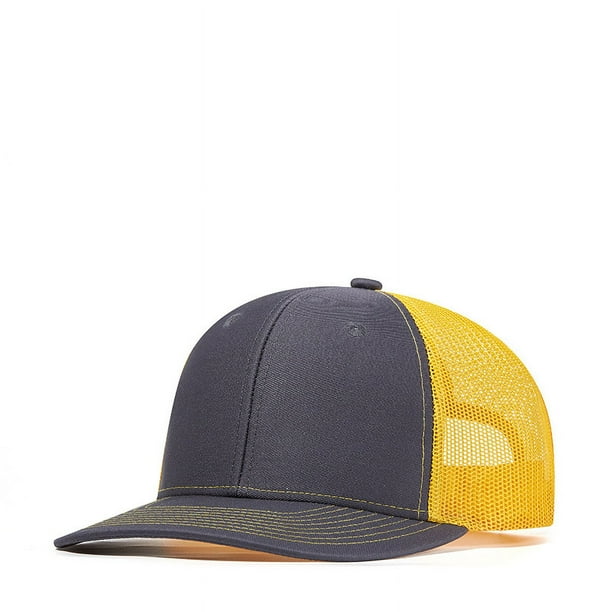 Gorro de primavera con microcurva, transpirable, con red para el sol, Richardson 112, gorro de conductor de camión, combinable, moderno para hombres y mujeres