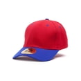thumbnail image 2 of Top Headwear 12-Pack Adjustable Baseball Hat - Red/Royal, 2 of 2