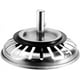 thumbnail image 2 of 1 tapón de filtro de fregadero de acero inoxidable de repuesto para cesto de basura, 80 mm, para cocina y baño, 2 of 5