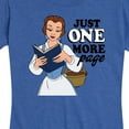 thumbnail image 3 of Disney Princess - Belle One More Page - Women's Short Sleeve Graphic T-Shirt, 3 of 5