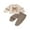 Beige, variant on Baby Toddler Girls 2-piece Outfit, 6 12 18 24 Months 2T 3T Long Sleeve Crew Neck Bow Sweatshirt with Elastic Waist Sweatpants Fall Clothes Set