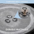thumbnail image 4 of Rotating Plate For Microwave Oven, Glass, 25.5 Cm, Transparent, 4 of 5