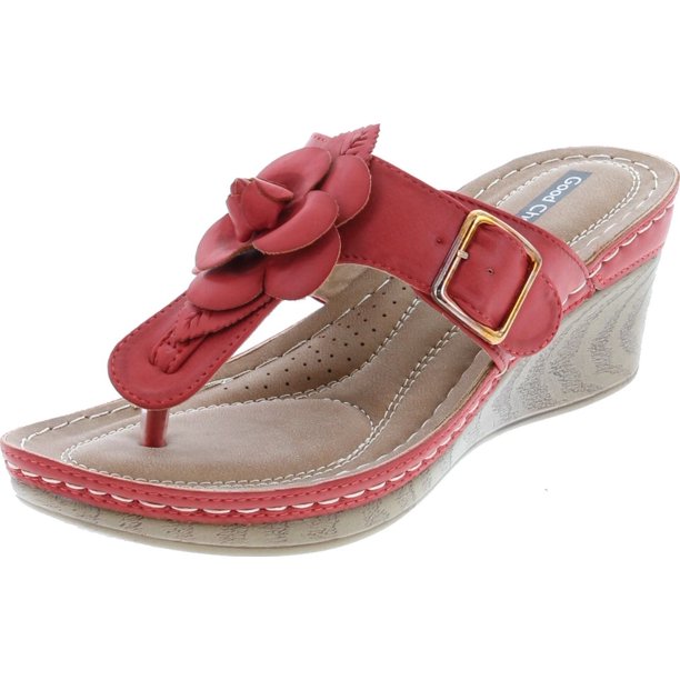 GC Shoes Gc Shoes Women�s Sydney Rosette Slide Wedge