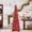 A-Red, variant on simeccom Christmas Tree Artificial Xmas Tree, 5 Ft Pop Up Tinsel Trees Collapsible Reusable Slim Tree Easy-Assembly for Home Christmas Decoration Green
