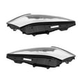thumbnail image 7 of Lexus IS250 Halogen Headlight Lens Covers for 2012-2015 Lexus GS250 GS350 GS450H, Left & Right Side, Black and Clear, Direct Replacement, 7 of 7