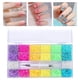 thumbnail image 4 of 5000 piezas Nagelkralen Versieringen Decoratie Plaksteen Gemengde Kleur Nail Art 20 Rejillas 25cmx10cm, 4 of 8