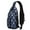 Black-11, variant on Crossbody Sling Backpack for Women Men Drifting Bottle Sail Navy Shoulder Sling Crossbody Casual Chest Bag for Travel Sports Running Hiking