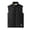 Black, variant on Sherpa Lined Quilted Puffer Vest for Unisex, Stand Collar Full Zip with Pockets, Winter Warm Layering Outerwear, 1 Piece, S-XXL, Plus Size Friendly