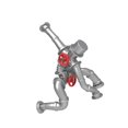thumbnail image 2 of Creative Steampunk Decoration Robot Statue Sculpture Collectables Steampunk for Tabletop Cabinet Living Room, 2 of 9