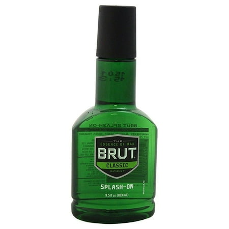 - brut splash-on lotion, 3.5 ounce