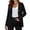 Black, variant on Bxsruta Womens Cardigan Sweaters Long Sleeve Button Down V Neck Casual Knit Outwear