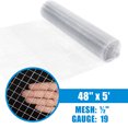 thumbnail image 3 of Fencer Wire Hardware Cloth Heavy Duty Welding Fencing 19 Gauge with Mesh Size 1/2√¢¬Ä¬ù, 4 x 5', 3 of 9