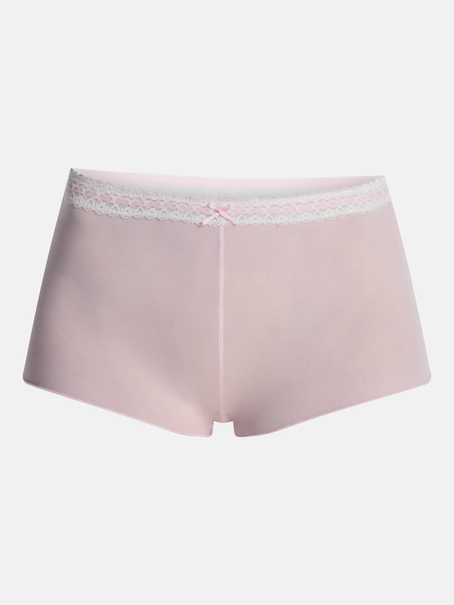 No Boundaries Beaded Lace Boyshort Panties, 3 Pack, Women's XS-XXXL