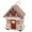 Coffee, variant on Gnwei Pre Lit Christmas Village Decor: 3D Wood Houses with Lighted - Christmas Decorations Indoor - White Xmas Holiday Farmhouse Rustic Decor for Home Table Room