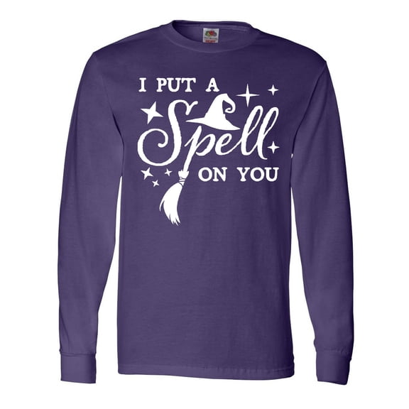 Inktastic I Put a Spell on You- Halloween Magic Long Sleeve T-Shirt