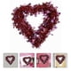 thumbnail image 1 of 1 pieza de boda Radix Rubiae colgante creativo en forma de corazón guirnalda para el hogar (rojo) ZefeiWu 8390611516987, 1 of 1