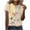 Jaune12, variante sur Tnhcen Chandail d'Été Vintage à Imprimé Floral pour Femmes / Grande Taille P-3TG / Mélange de Polyester et Spandex Décontracté